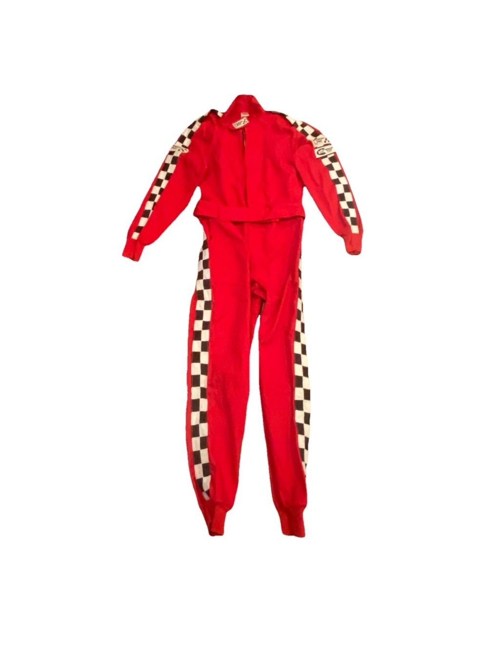 Finishline Racing Suit One Piece Single Layer Authentic Race car Driver Costume